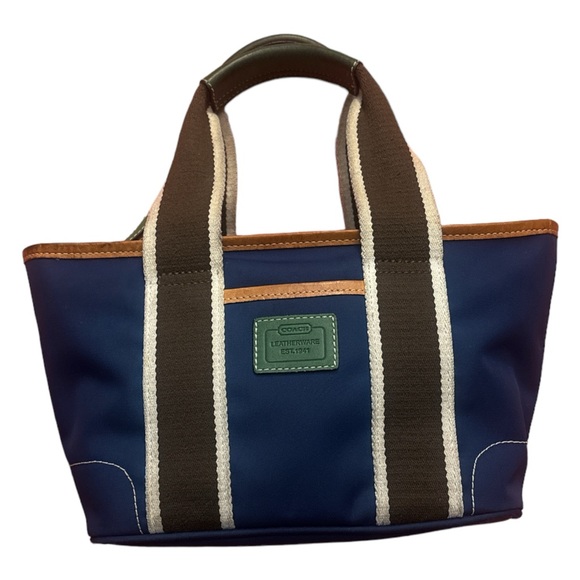 New - COOGI Hamptons Mini Tote Bag - Blue